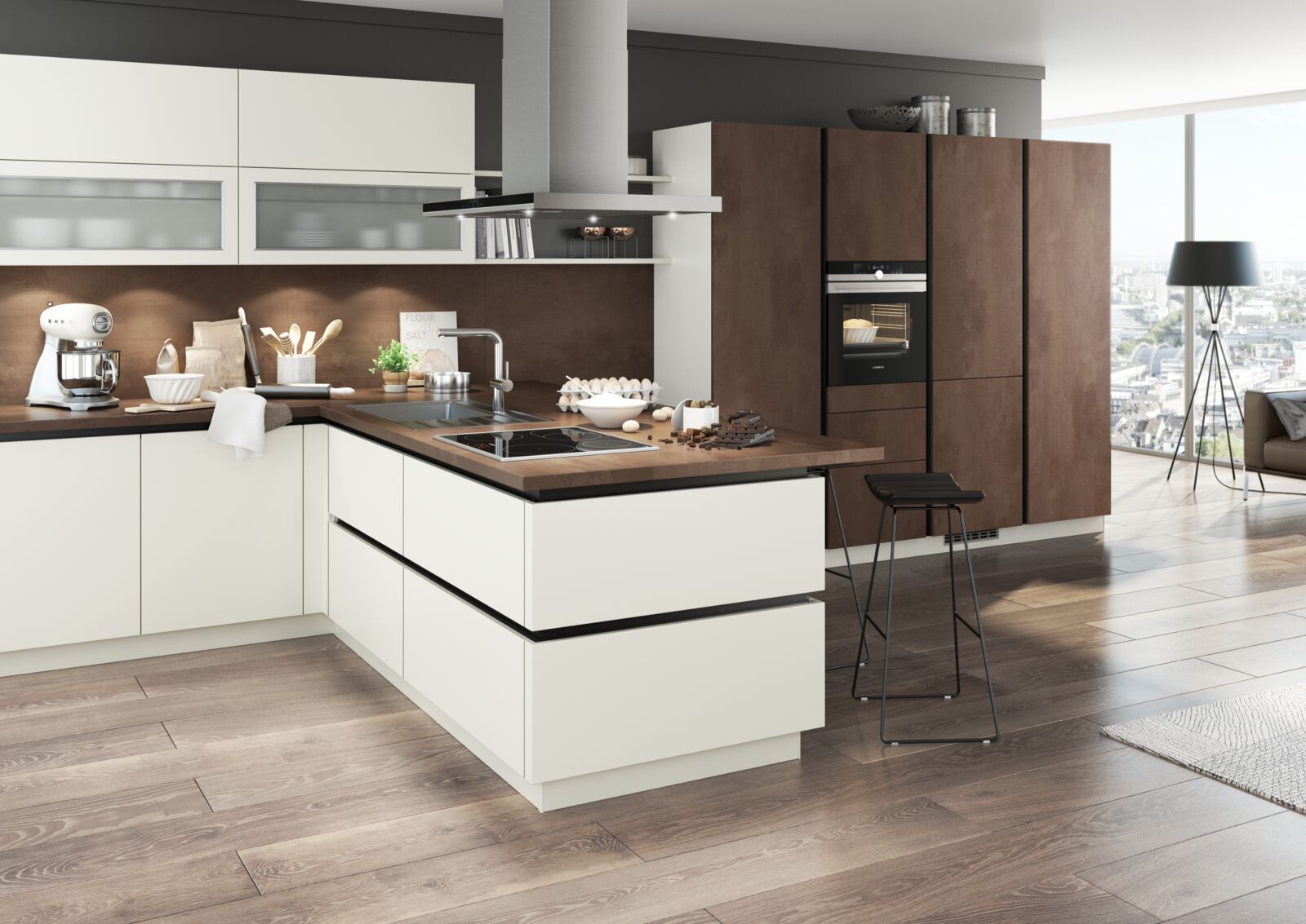 Mooi afgewerkte Garrelds keuken